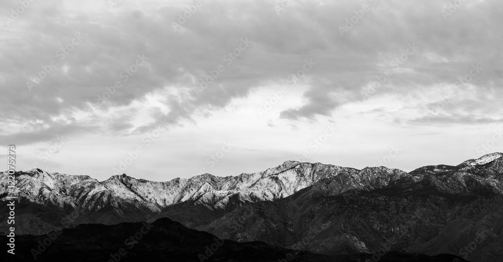 Morning Range BW Morning Range BW