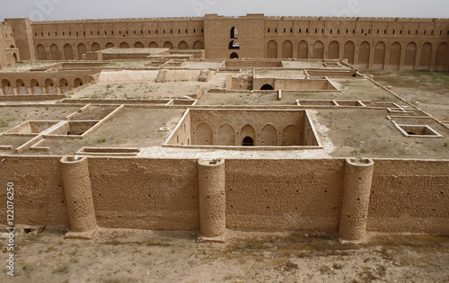 Al Ukhaidar desert fortress near Karbala in Iraq. photo