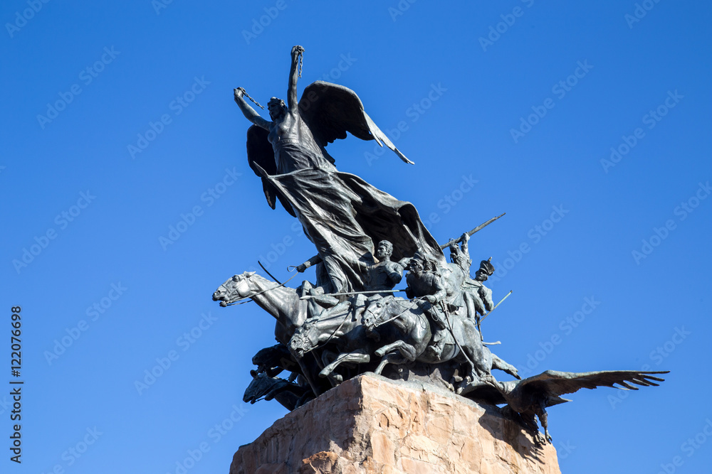 Cerro de la Gloria in Mendoza, Argentina Stock Photo Adobe Stock