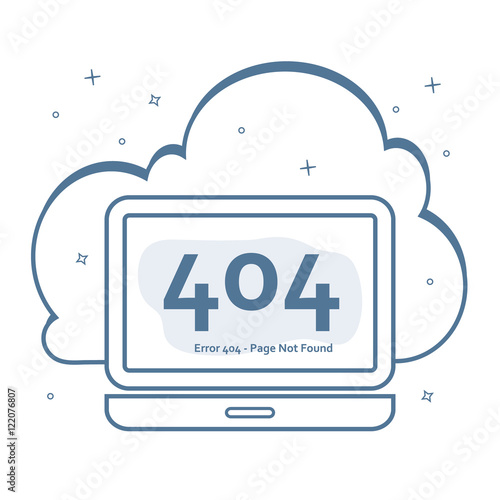 Page not found Error 404 layout. Vector concept illustration for page 404. Page is lost and not found message.