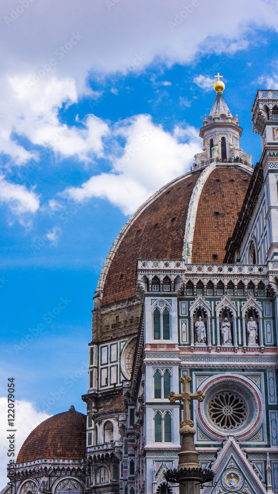 Fototapeta premium The Basilica di Santa Maria del Fiore in Florence, Italy