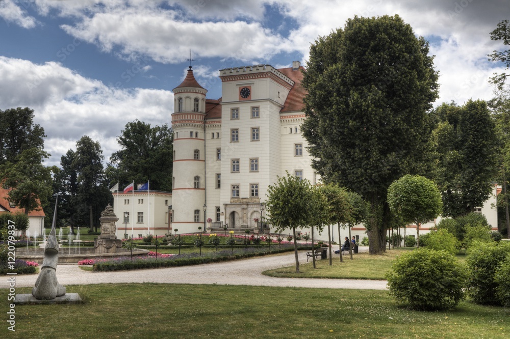 Palace in Wojanow, Poland