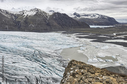 Skaftafellsjokul, Iceland photo