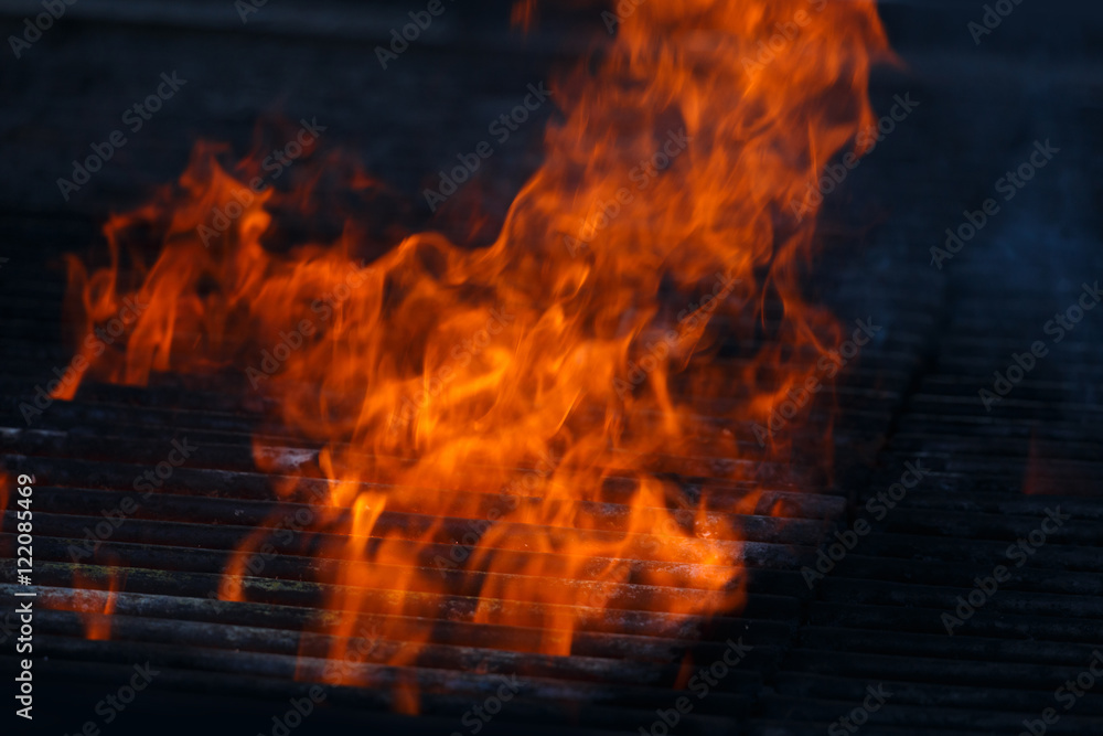 Fire flames