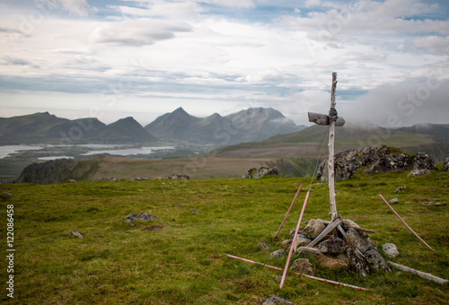 Sunset on Lofoten Islands, ...