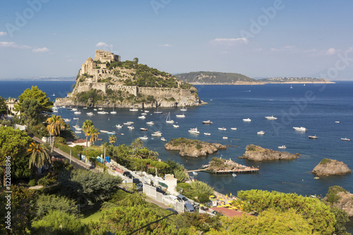 Ischia (Naples. Italy) - Ischia Ponte and Aragonese Castle photo