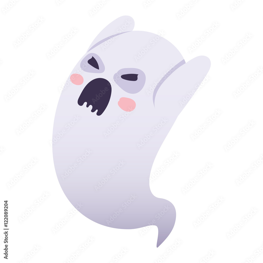 Ghost character vector isolated Ghost character vector isolated