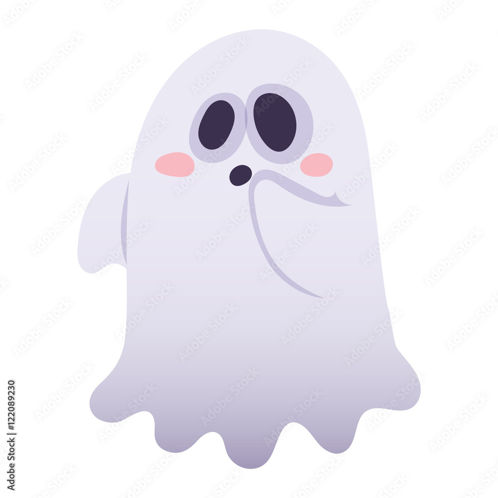 Ghost character vector isolated Ghost character vector isolated