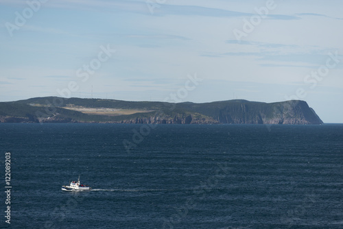 Fishing boat off Cape Spear, Newfoundland, Canada © klevit