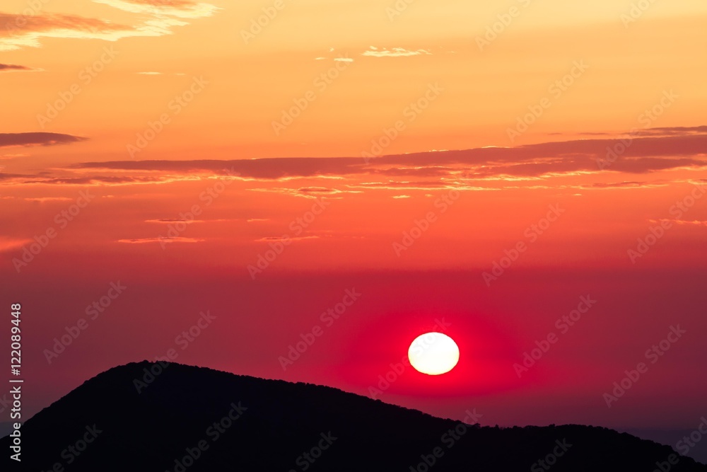 Obraz premium Morning Star. Shenandoah National Park
