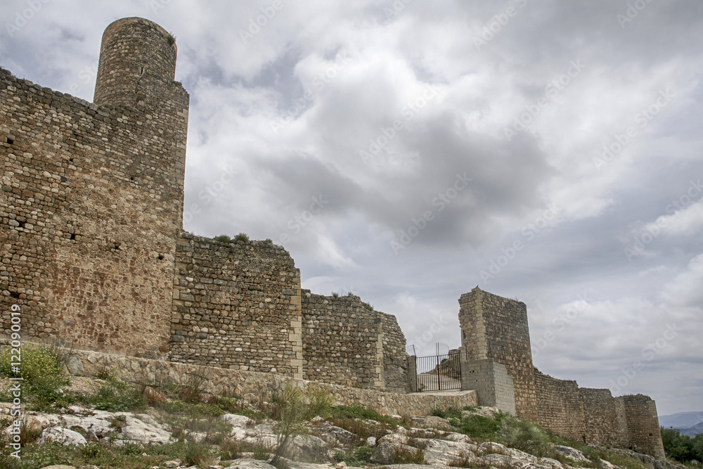 antiguo castillo de la guardia de Jaén, Andalucía