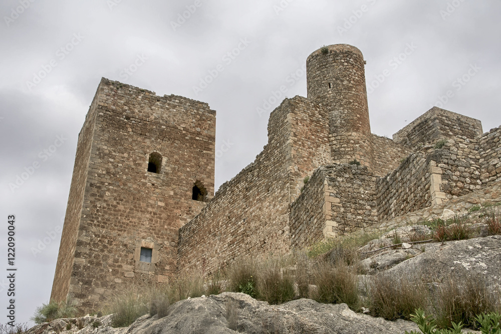 antiguo castillo de la guardia de Jaén, Andalucía