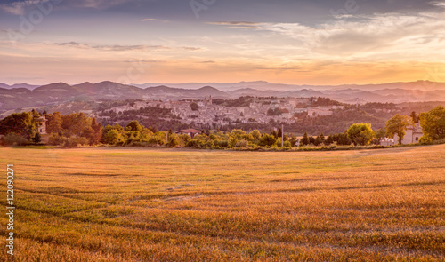 Sunset from the hill in front of Urbino. HDR version © ledmark31