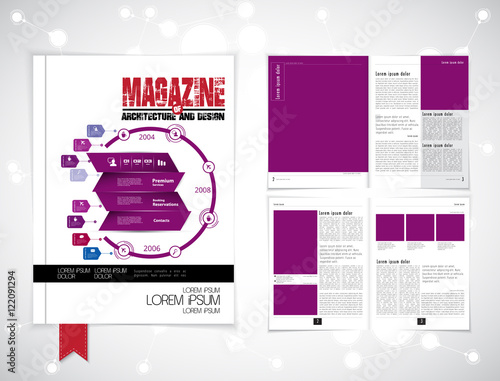 Design newspaper template
