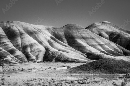 Painted Hills-B&W