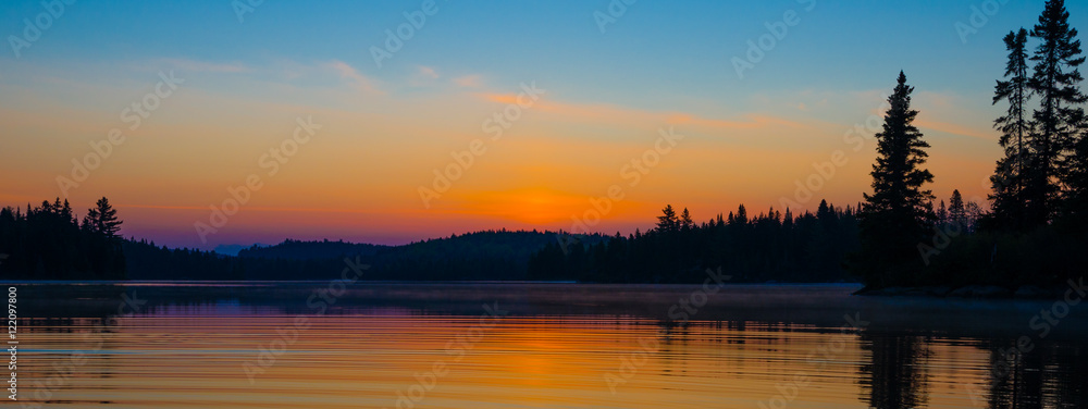 Fototapeta premium Colorful sunrise