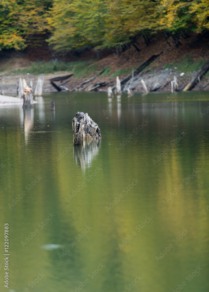 Obraz premium Churet Lake, Mazandaran, Iran