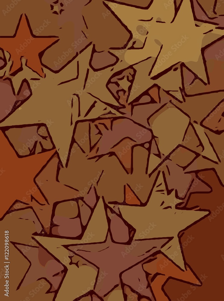Abstract background full of stars for design and print Abstract background full of stars for design and print
