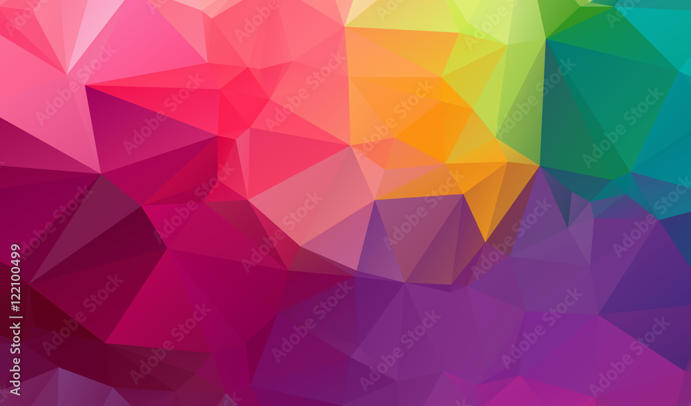 Vector abstract pastel polygonal background