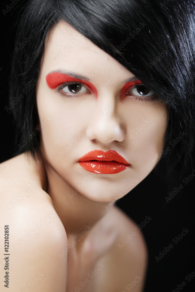 Fototapeta premium attractive young woman