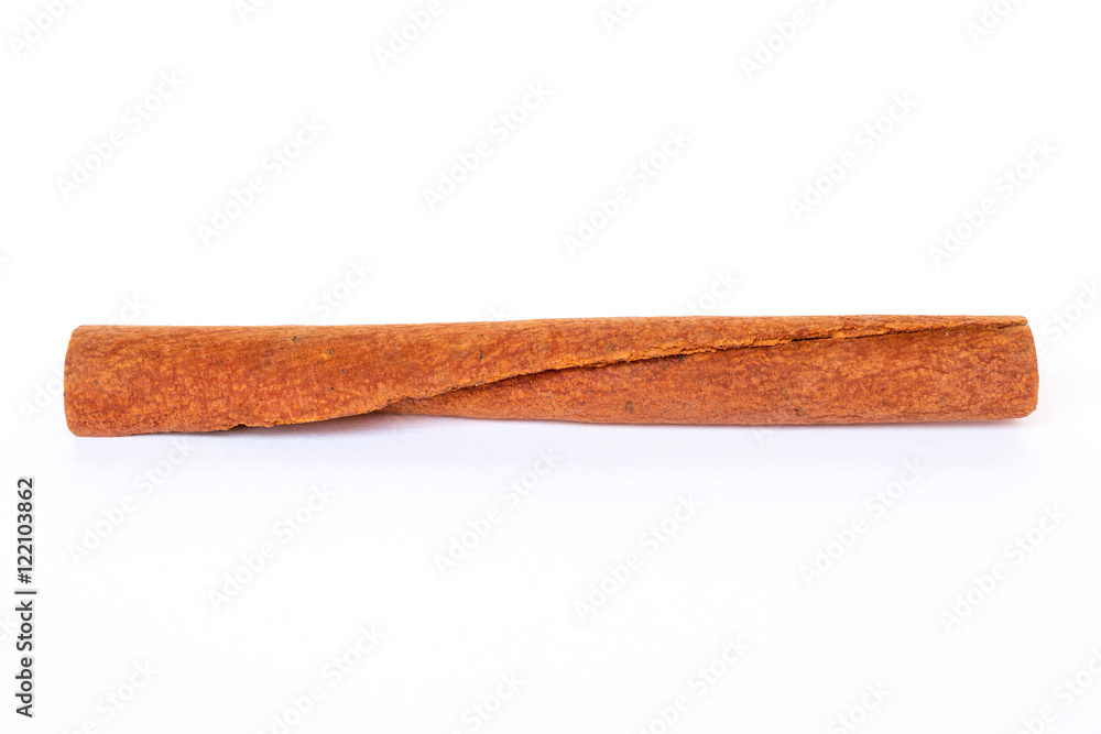 Cinnamon stick isolated on white background Cinnamon stick isolated on white background