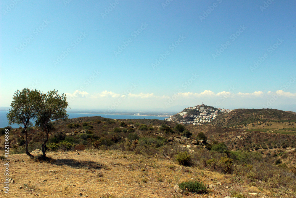 Costa de la bahía de Roses, Cataluña (España) Costa de la bahía de Roses, Cataluña (España)