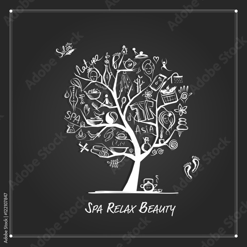 Massage and spa tree for your design
