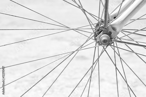 Retro bicycle wheel
