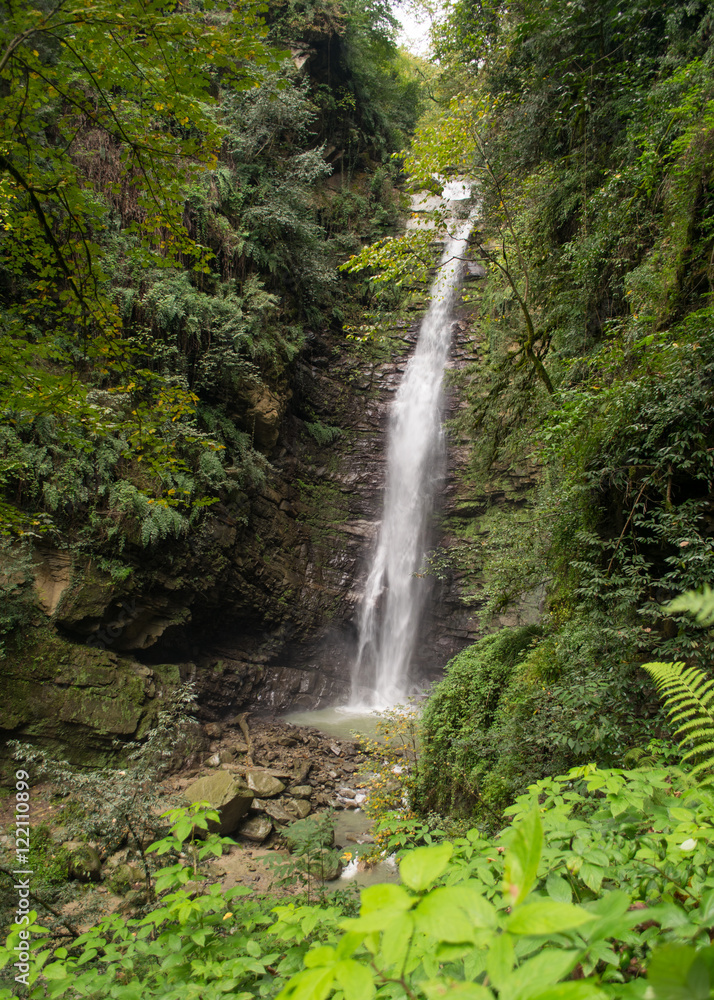 Fototapeta premium Gazou Waterfall, Mazandaran, Iran