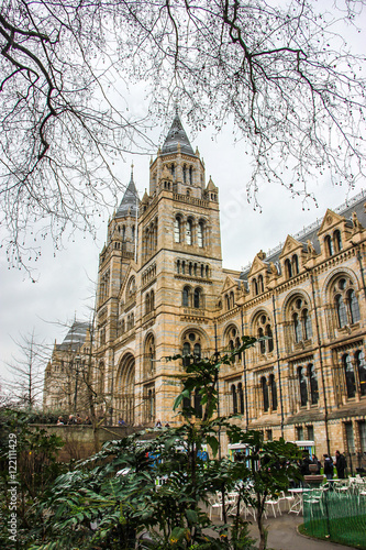 Natural history museum, London.