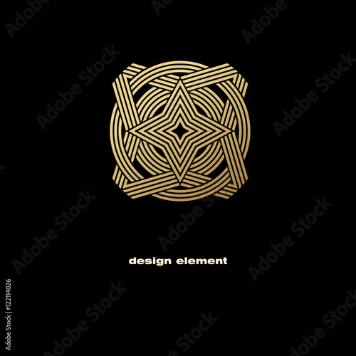 Linear design element.