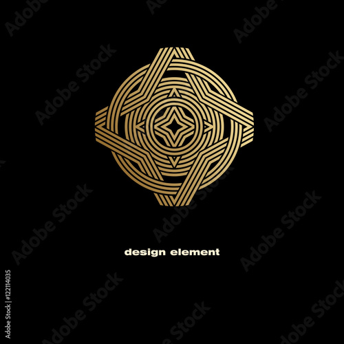 Linear design element.