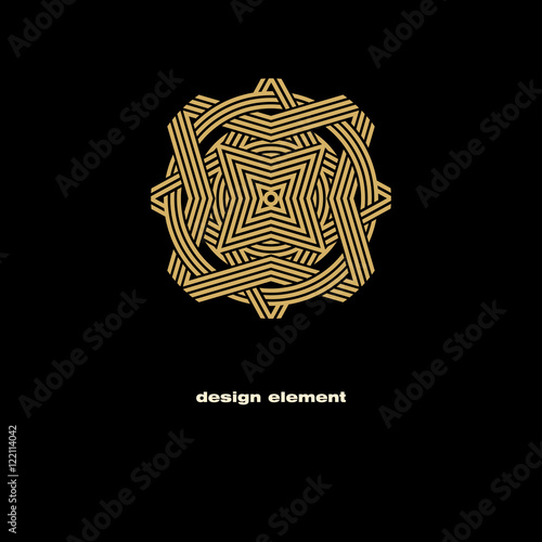 Linear design element.