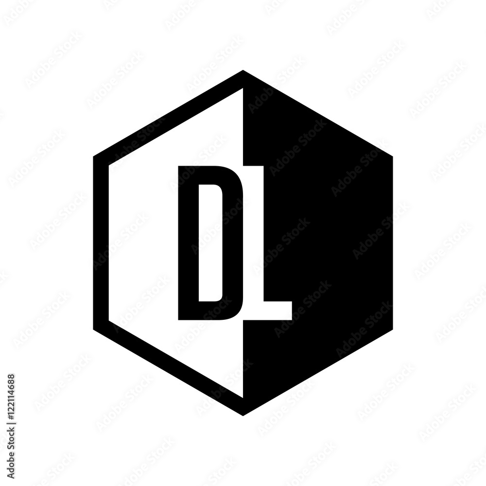 INITIAL hexsagonal HALF LOGO INITIAL hexsagonal HALF LOGO