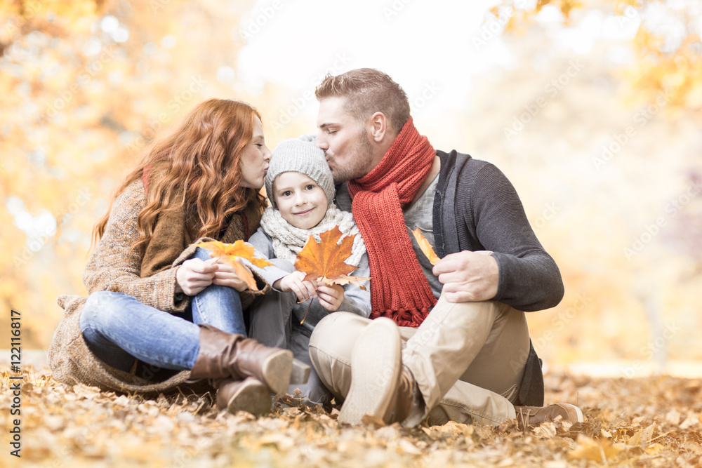 Fototapeta premium Familie 