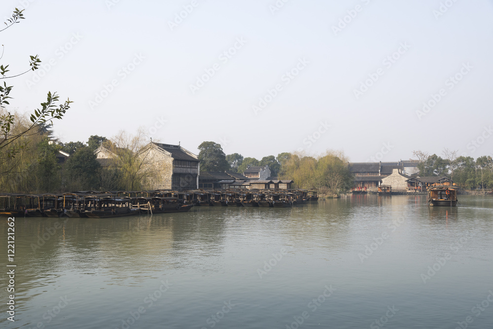 Jiangnan Water Village Scenery