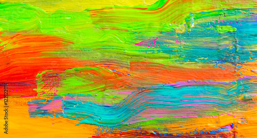 Abstract art background. Hand-painted background © grthirteen
