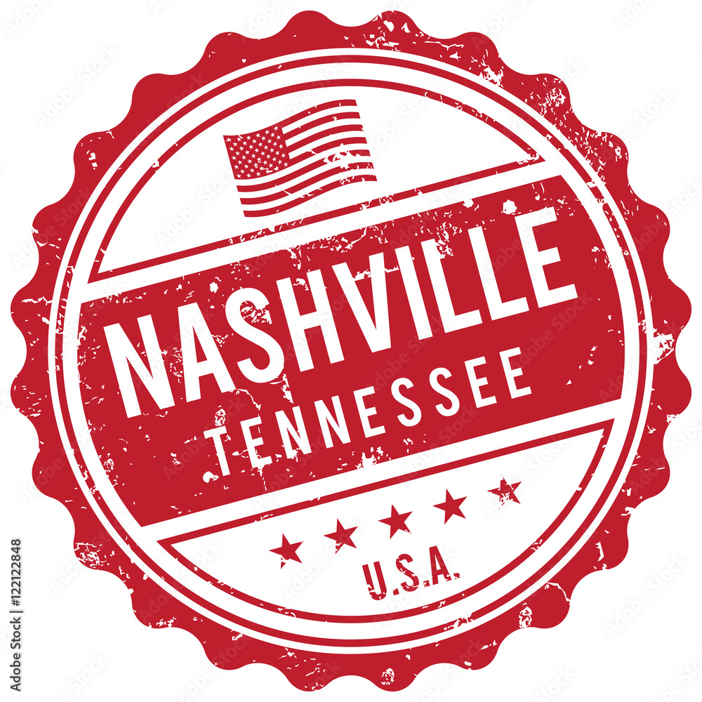 Nashville Tennessee stamp
