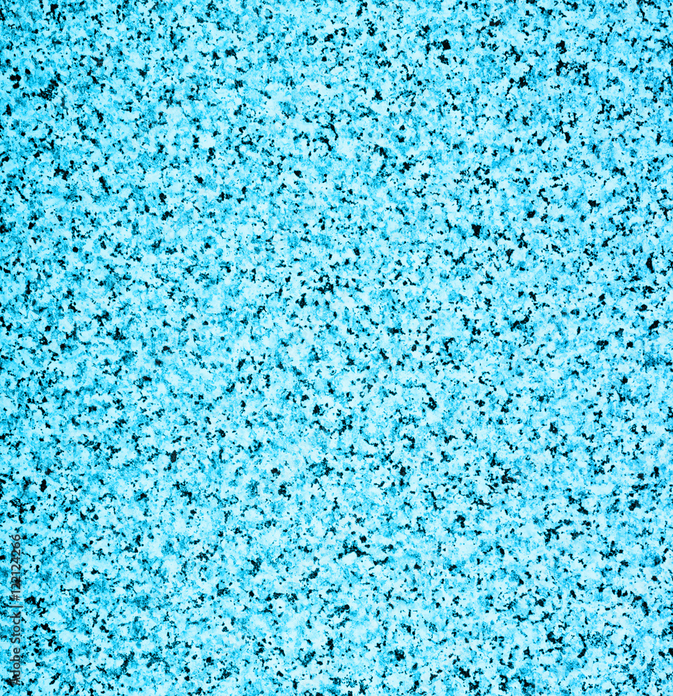 Closeup of blue granite texture background.