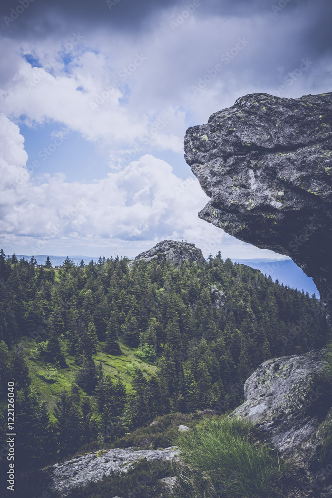 Naklejka premium Summit Peak Grosser Arber