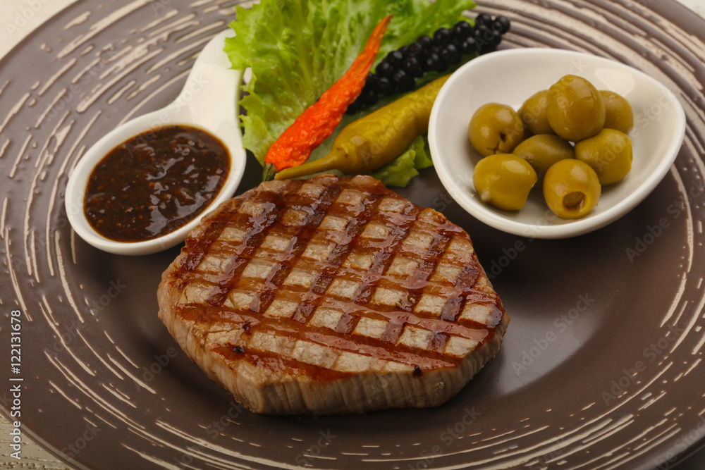 Grilled beef steak Grilled beef steak