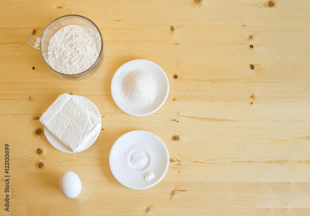 Ingredients for baking Ingredients for baking