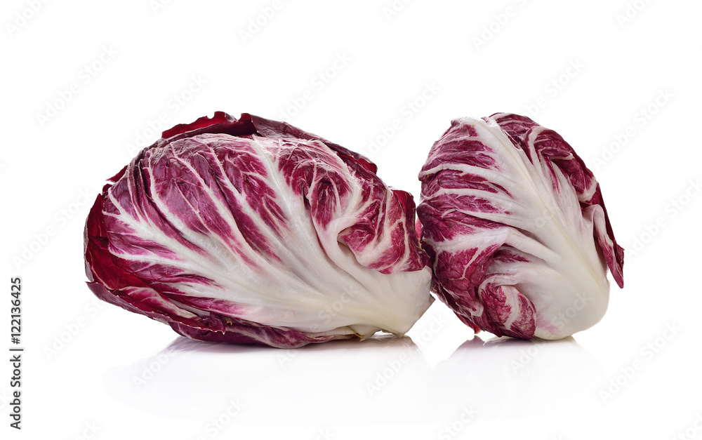 Obraz premium Fresh organic Radicchio Lettuce, ready for eating and cooking