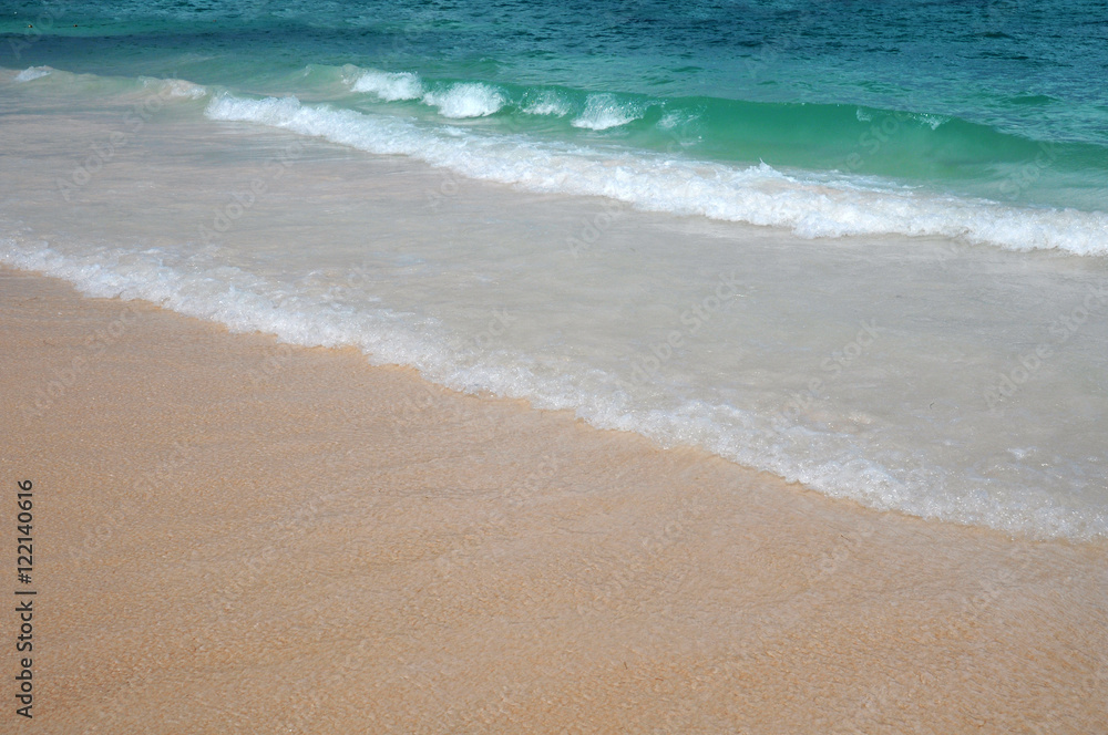 sandy beach of Atlantic Ocean