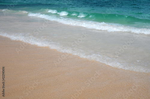 sandy beach of Atlantic Ocean