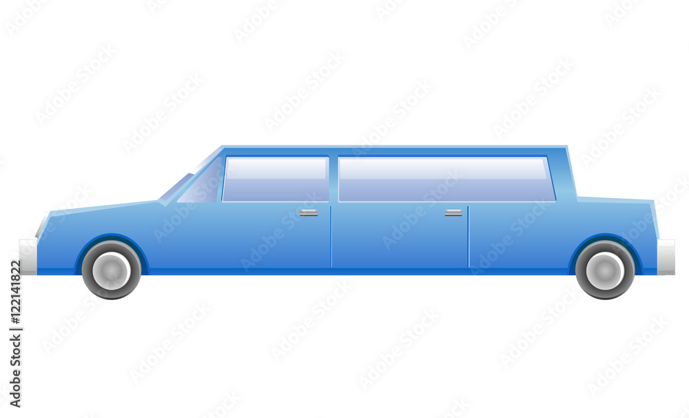 Limousine vector image