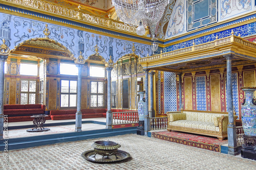 Harem in Topkapi palace, Istanbul, Turkey photo