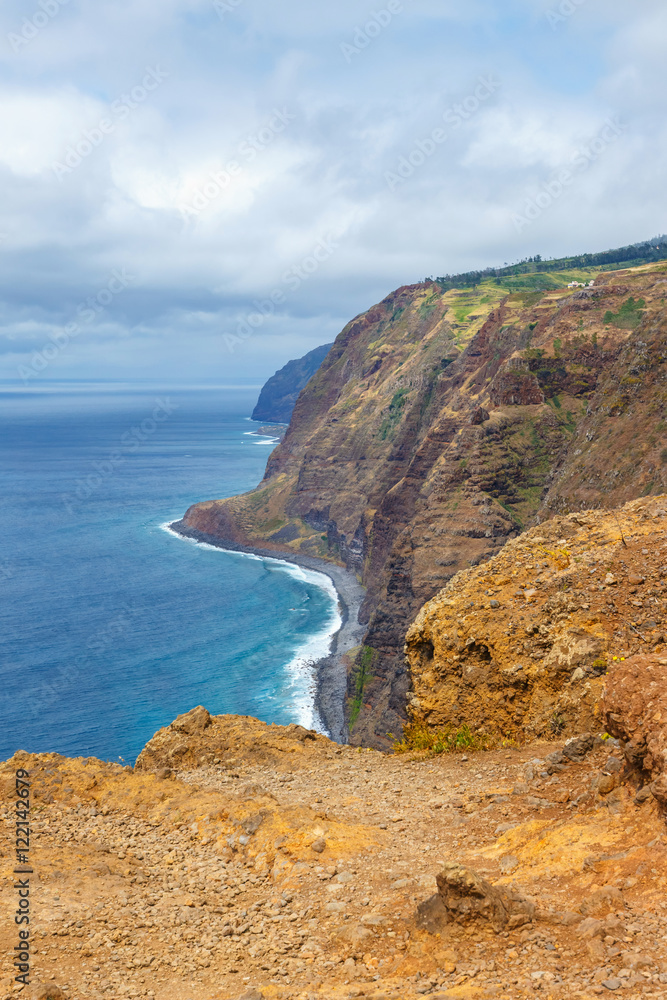 majestic view of the cliffs, Madeira, Portugal majestic view of the cliffs, Madeira, Portugal