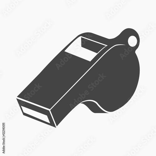 Whistle icon cartoon. Single sport icon from the big fitness, healthy, workout set.