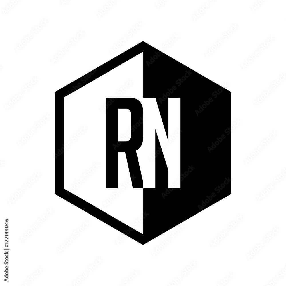 INITIAL hexsagonal HALF LOGO INITIAL hexsagonal HALF LOGO